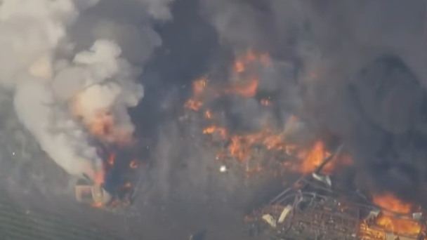 California Fireworks Warehouse Facility Went BOOM