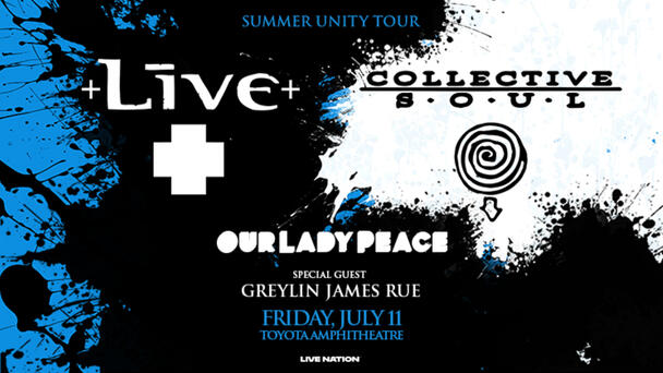 Listen To Win Tickets To See Live & Collective Soul July 11th At Toyota Amphitheater!