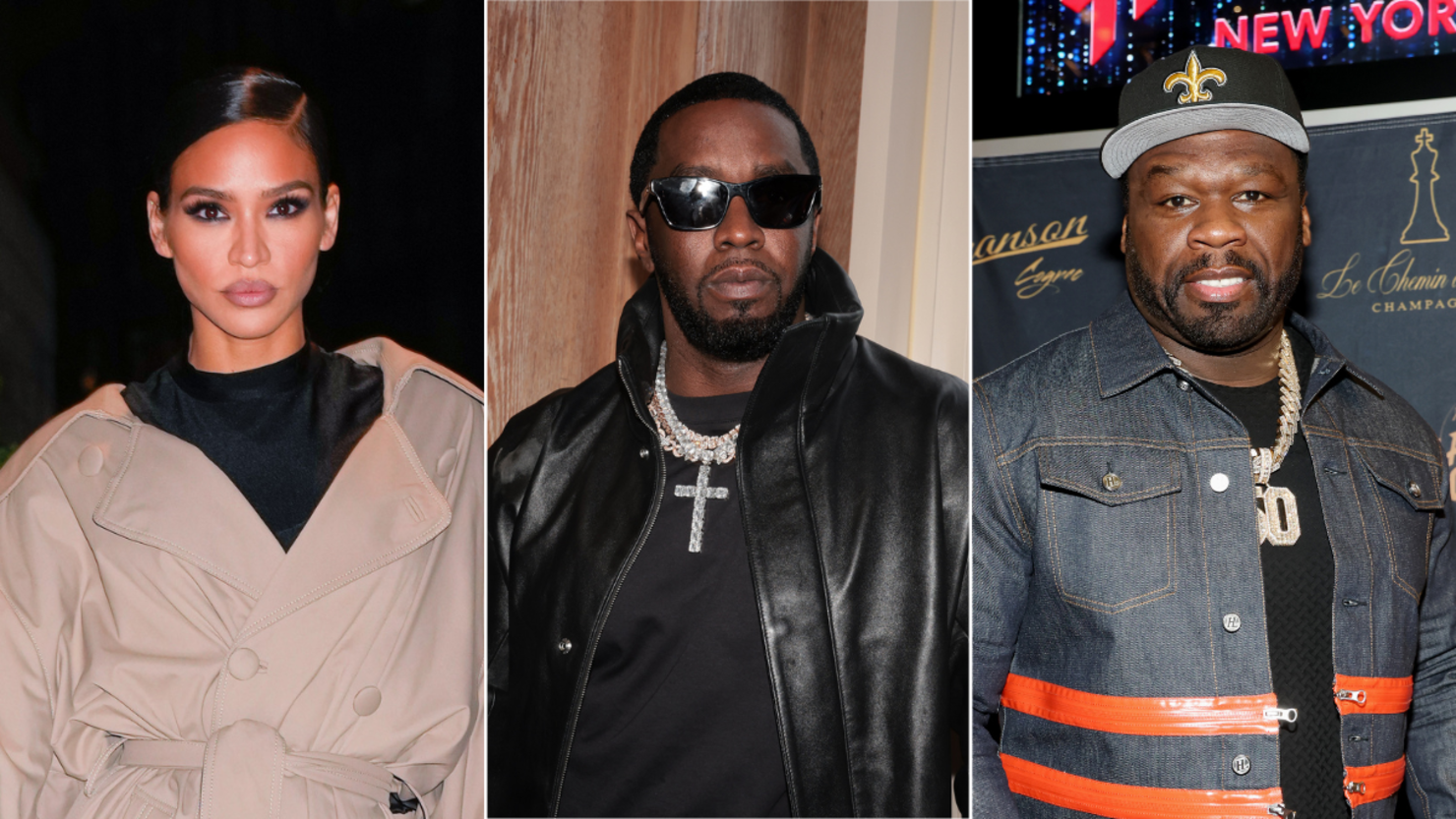 Cassie, Diddy & 50 Cent