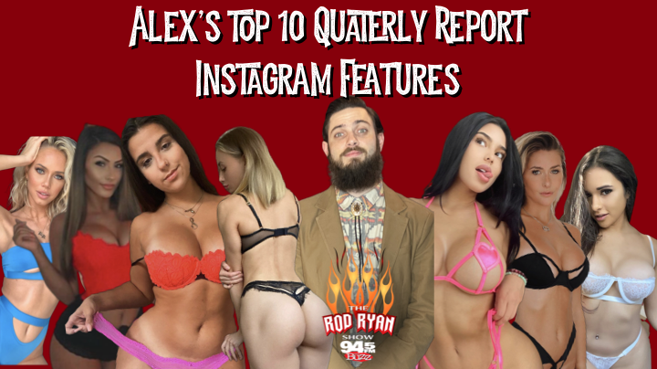 Alex's Second Quarterly Instagram Top Ten Report! - Thumbnail Image