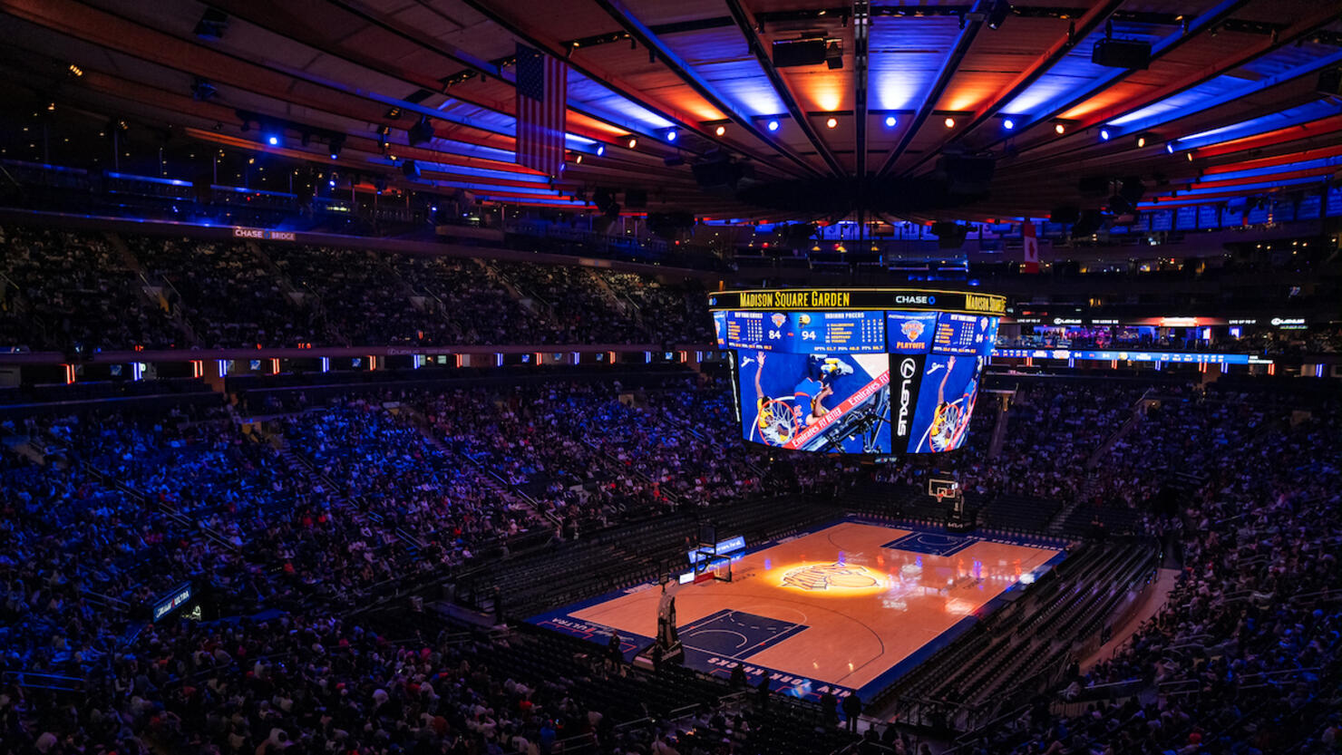 New York Knicks Host Watch Party For NBA Eastern Conference Finals