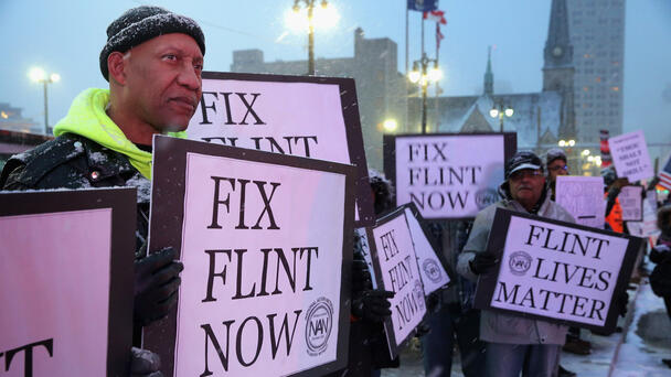 Flint Replaces Lead Pipes 10 Years After Water Crisis