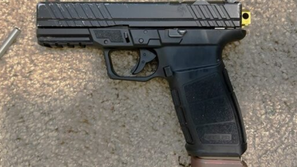 Automatic Handgun Seized In Shooting Investigation