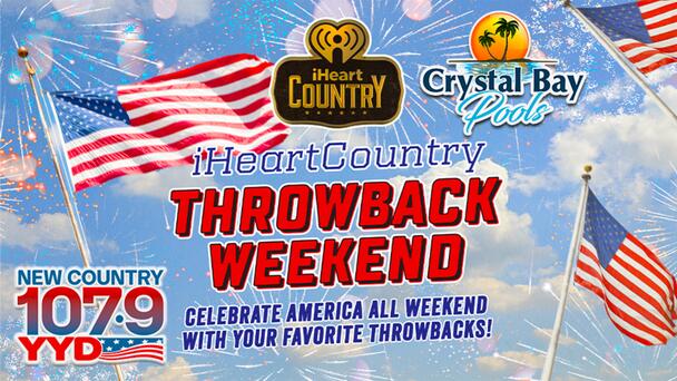 It's an iHeartCountry 4th of July Weekend on New Country 107.9 YYD! Take Us Wherever You Go With Your FREE iHeartRadio App!