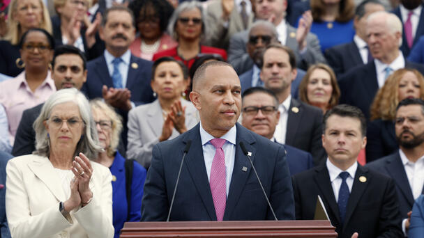 Hakeem Jeffries Delays Vote On 'Big Beautiful Bill' With Over 4-Hour Speech