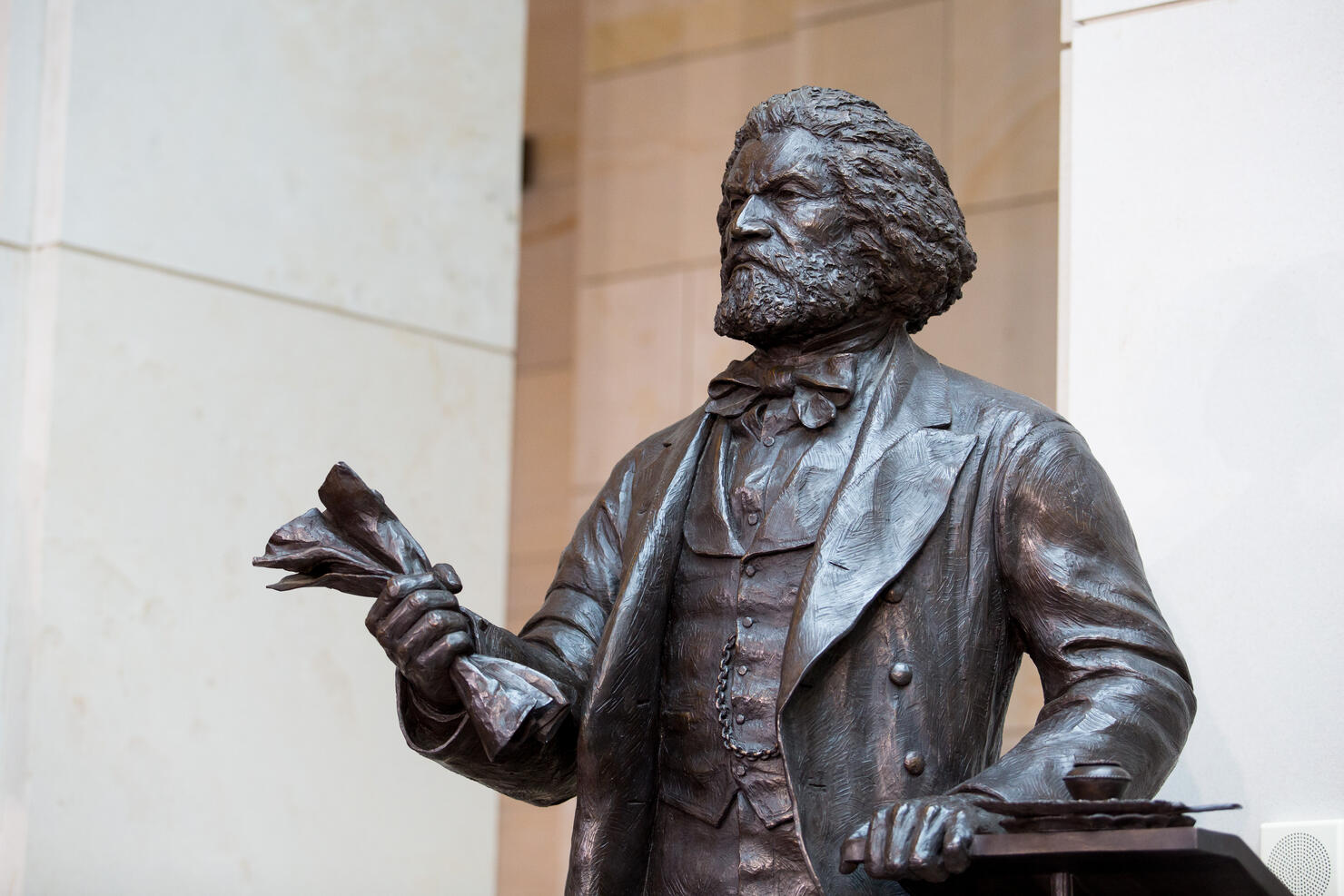 Congressional Leaders Dedicate Frederick Douglass Statue At US Capitol