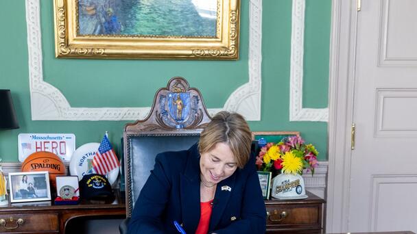 Healey Signs State Budget, Vetoes $130M In Spending
