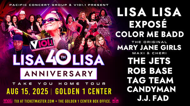 Listen To Short-E To Win Tickets To See Lisa Lisa August 15th At Golden 1 Center!