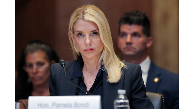 Attorney General Pam Bondi Testifies In Senate Hearing