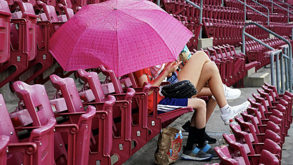 One for the dogs as Marlins rain on Reds parade 