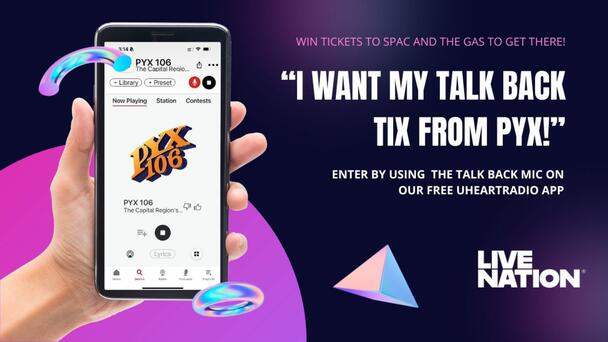 Use Our Talk Back Win Concert Tickets and the Gas to Get There!