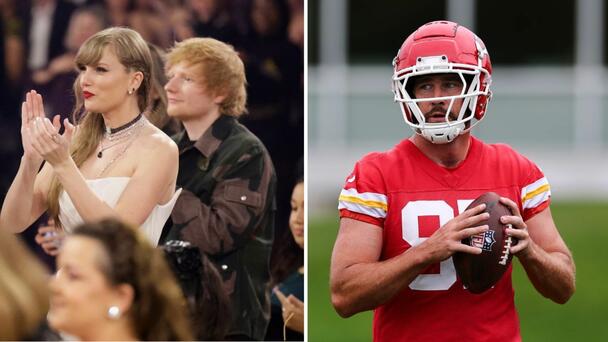 Ed Sheeran Says Taylor Swift Made Him An NFL Fan Before Kelce Romance