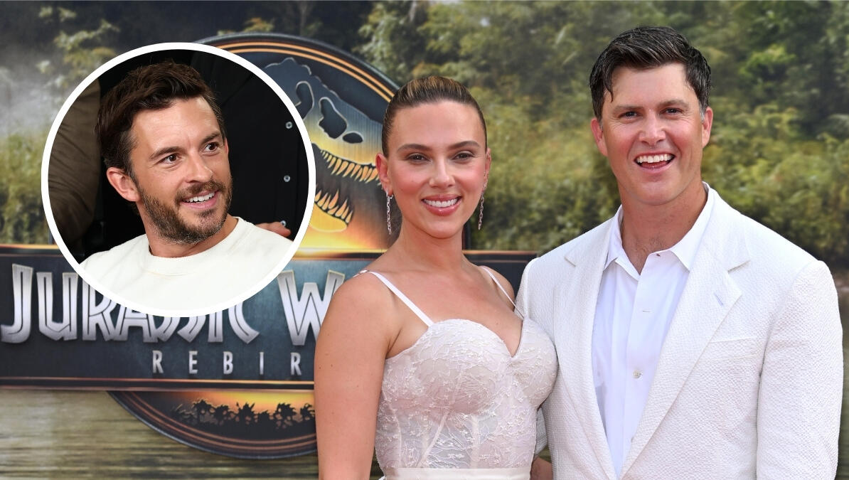 Colin Jost Has The Best Response To Wife Scarlett Johansson Kissing Costar