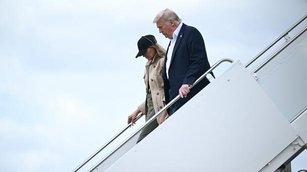 UPDATES: President Trump Lands In Texas To Survey Damage 