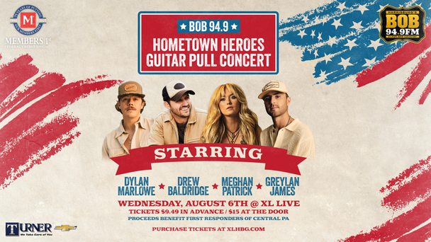 BOB 94.9 MEMBERS 1ST HOMETOWN HEROES GUITAR PULL PRESENTED BY TURNER CHEVROLET