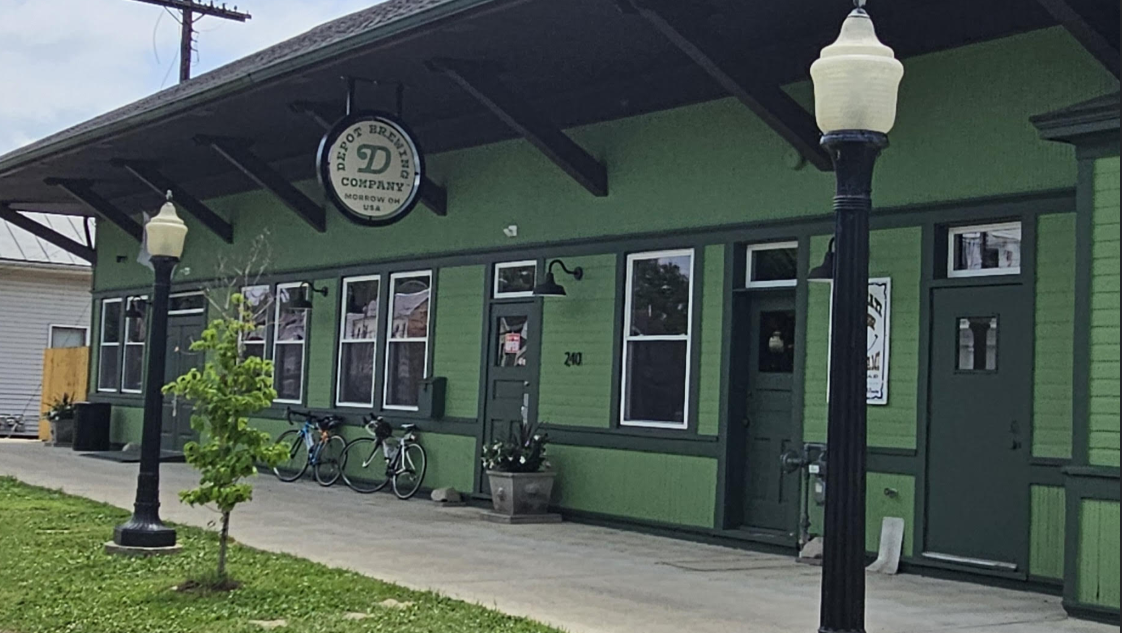Brewery visit No. 75 is Depot Brewing in Morrow 