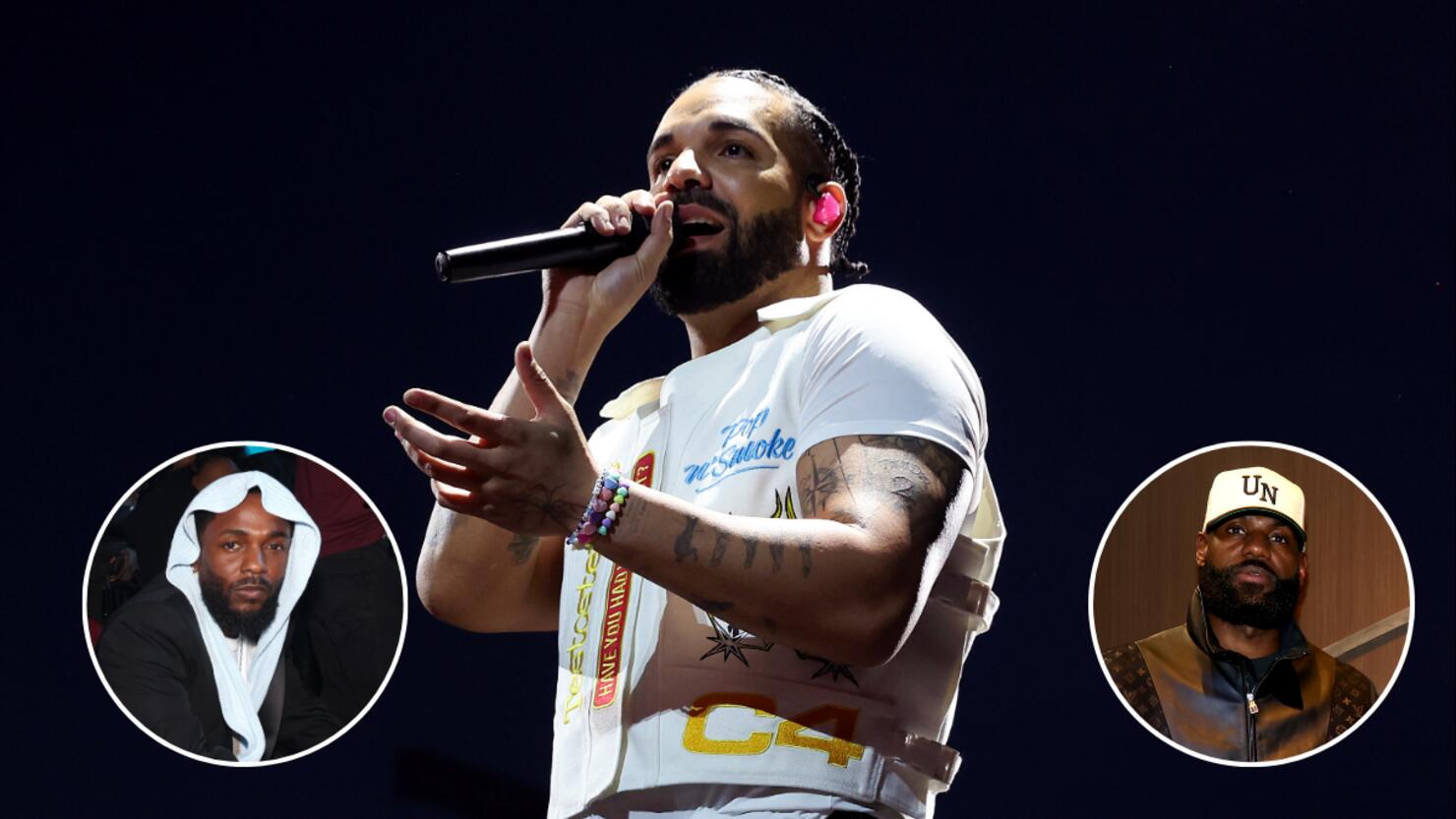 Drake, Kendrick Lamar & LeBron James