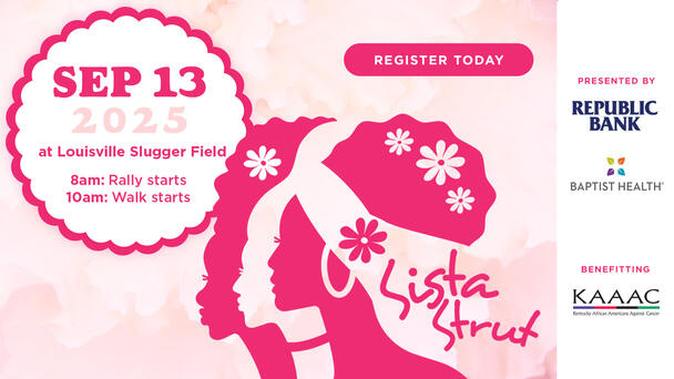 Join us for Sista Strut on September 13th!