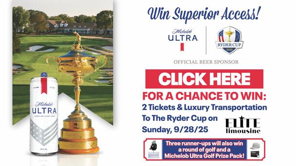 Michelob Ultra Wants To Send You To The Ryder Cup In Style!