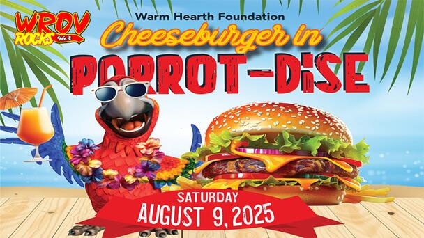 Win Tickets to the Cheeseburger in Parrot-Dise Event in Blacksburg From 96.3 ROV!