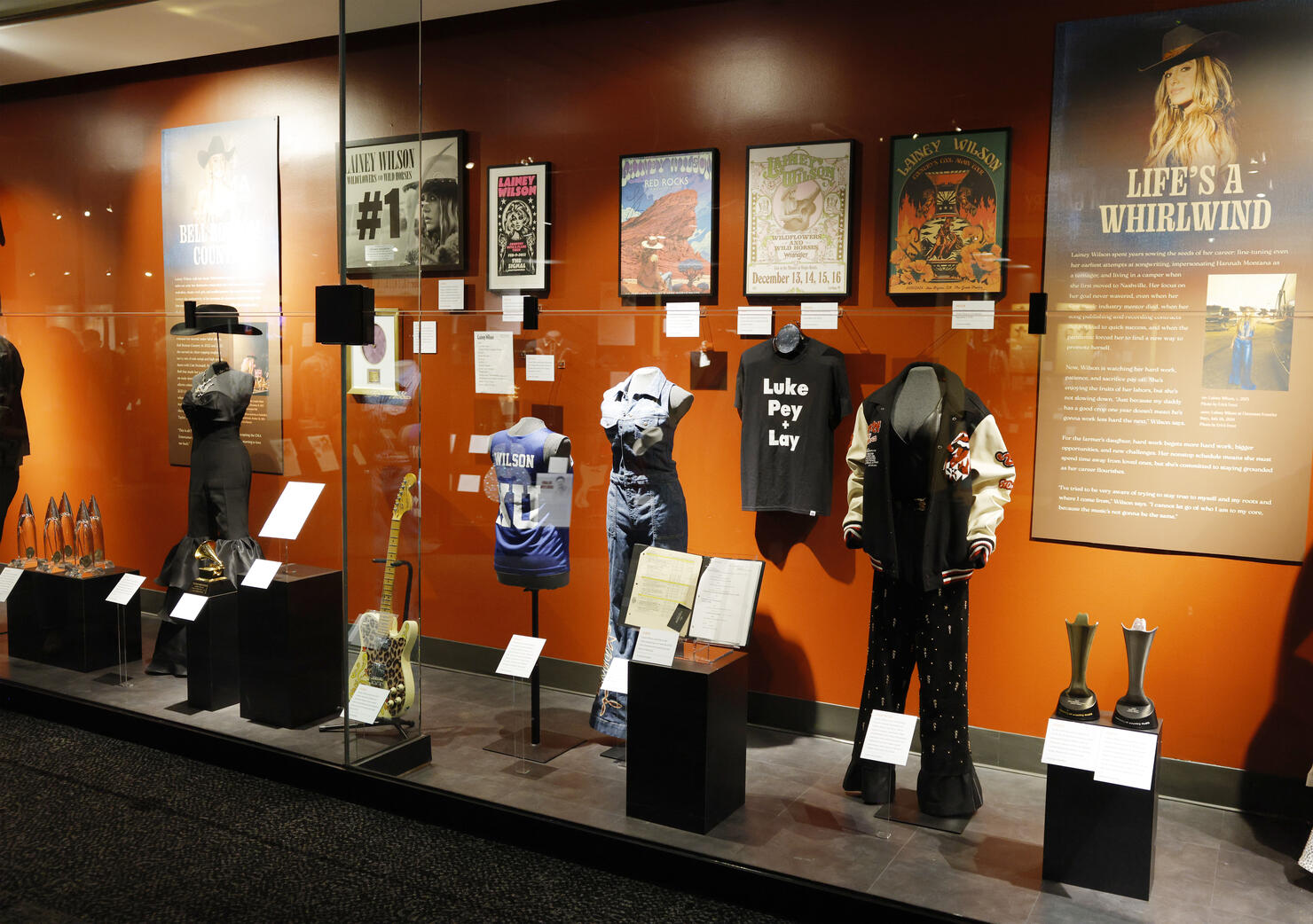 Country Music Hall of Fame and Museum Opens New Exhibition Lainey Wilson: Tough as Nails