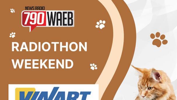 WAEB RADIOTHON WEEKEND EVENTS