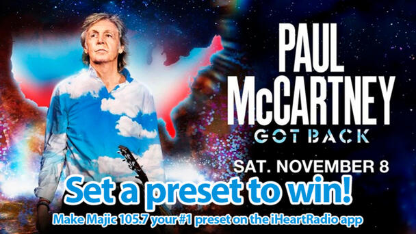 Post Your WMJI Preset to win Paul McCartney tickets!