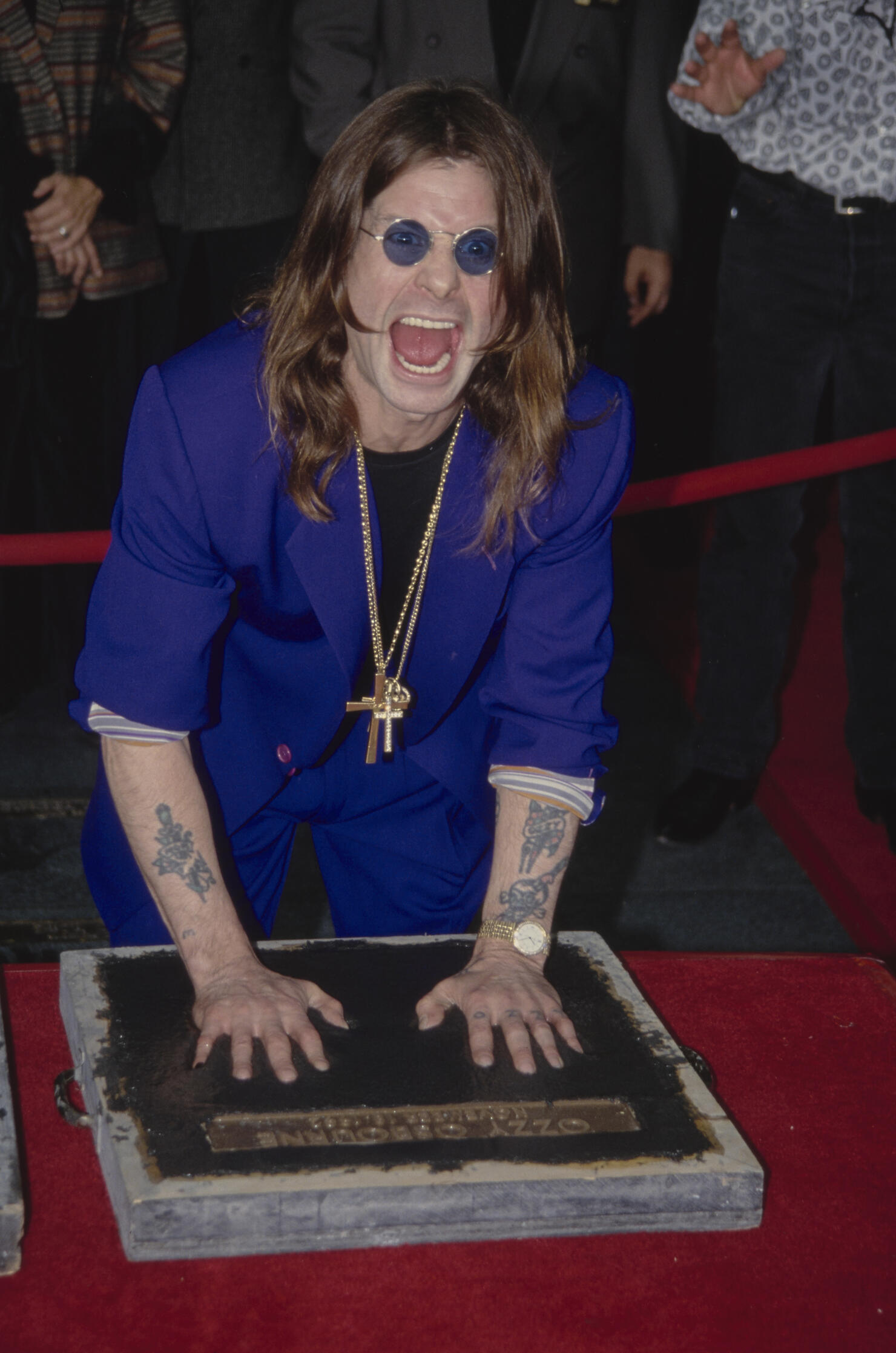 Black Sabbath's RockWalk Of Fame Ceremony, 1992