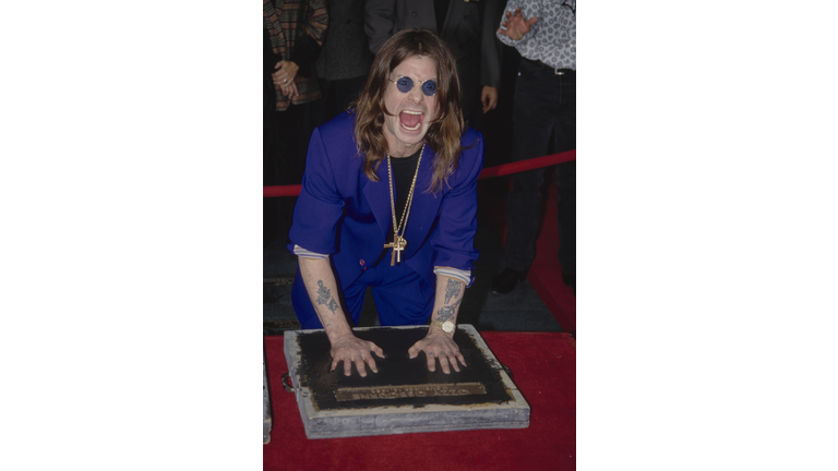 Black Sabbath's RockWalk Of Fame Ceremony, 1992