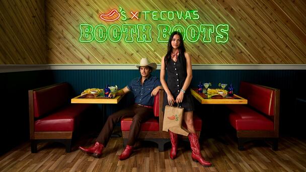Chili’s and Tecovas Team Up to Turn Iconic Red Restaurant Booths into Boots