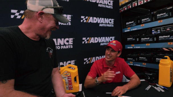 Joey Logano Interview with Gunner