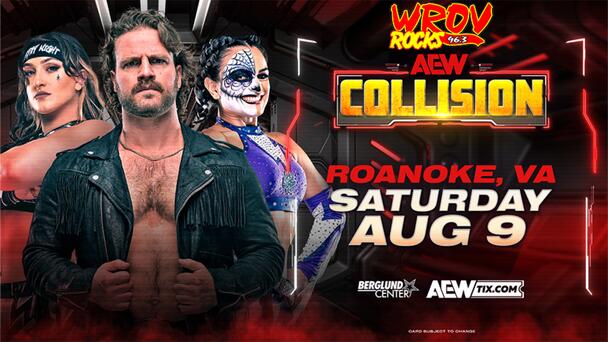Win Tickets to AEW: Collision at Berglund Center From 96.3 ROV!