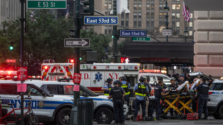 Shooting At Blackstone Headquarters In New York
