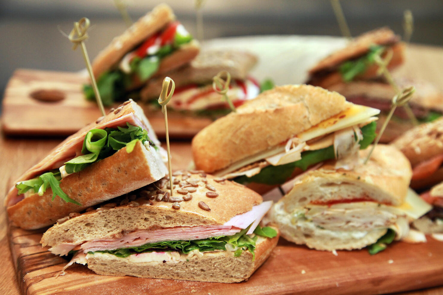 Sandwiches platter