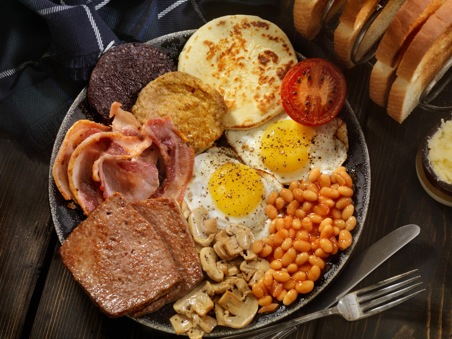 Full Traditional Scottish Breakfast