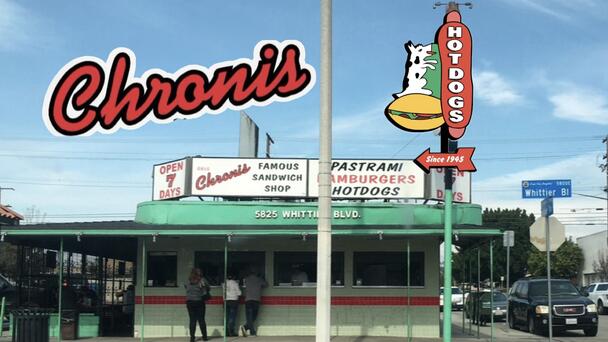 LA Landmark "Chronis Famous Sandwich Shop" In East LA Celebrates 80 Years!