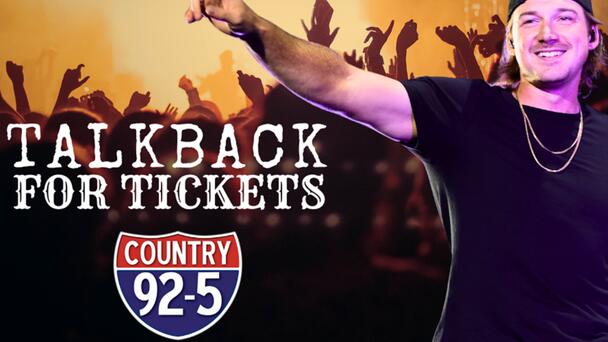 Talkback for Tickets for Morgan Wallen!