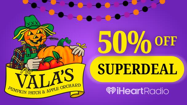 Check Out This 1/2 Price Superdeal with Vala's! 