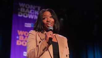 Jasmine Crockett Blasts Trump As 'Piece Of S—' During Rally