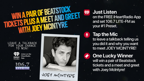 Meet Joey Mcintyre At Beatstock!