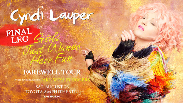 Listen To Win Tickets To See Cyndi Lauper On August 23 At Toyota Amphitheatre!