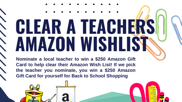 Clear a Teachers Amazon Wishlist