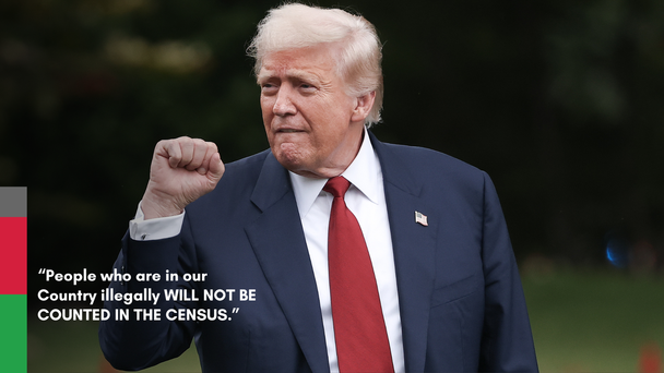 Trump Calls For New Census Excluding Undocumented Immigrants