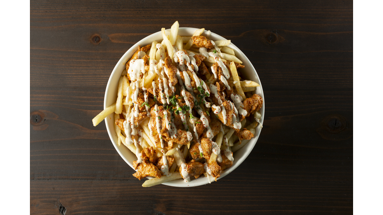 TD chicken shawarma fries