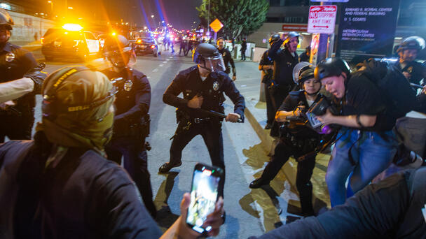 New Protests in LA as ICE Keeps Up Crackdown on Illegals.