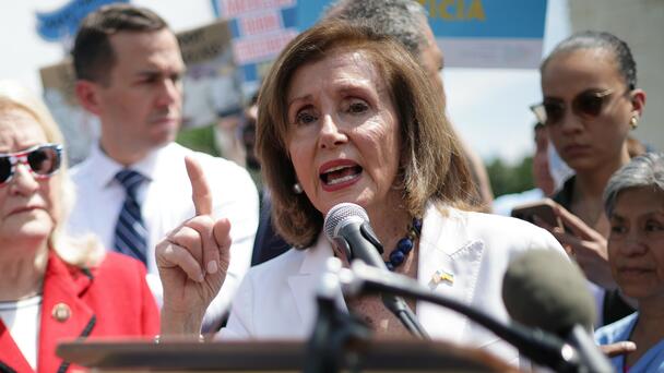 Trump Accuses Pelosi and Her "Interesting" Husband of Insider Trading 