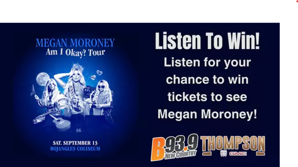 Listen To Win Tickets to Megan Moroney!