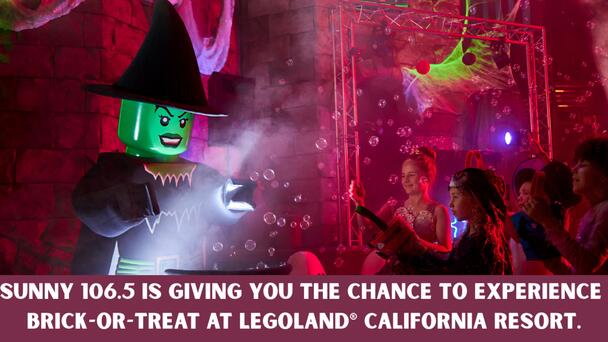Sunny 106.5 is giving you the chance to experience Brick-or-Treat at LEGOLAND® California Resort!