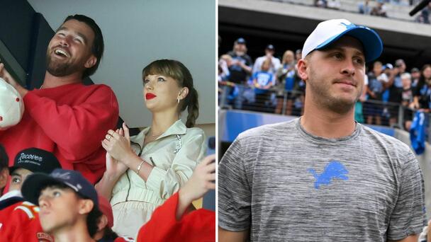 Jared Goff Reacts To Taylor Swift 'New Heights' Shoutout