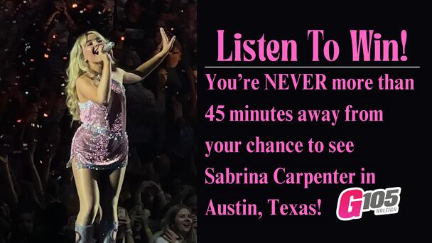 Listen To Win Sabrina Carpenter Tickets!